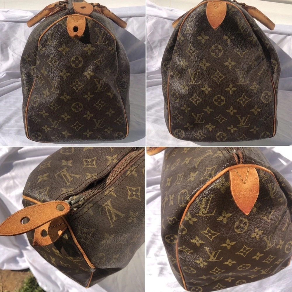 Authentic Louis Vuitton Monogram Speedy 40 – Good Condition w/ Lock & Key - Picture 4 of 16